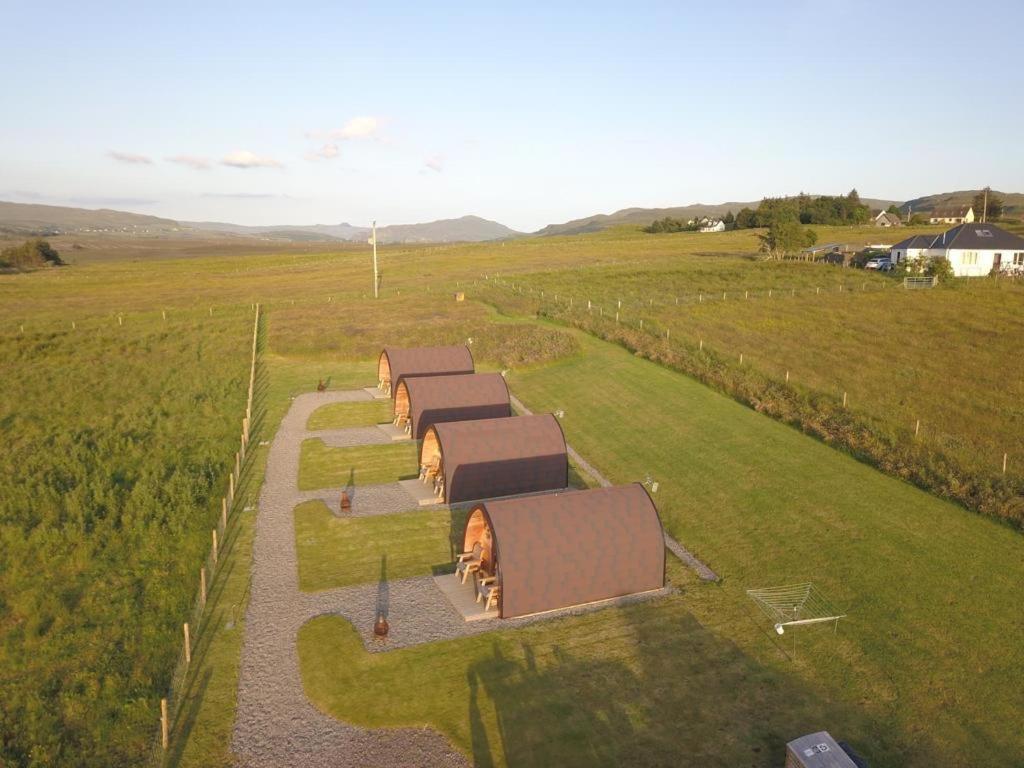 Skeabost View Pods Skye Villa Portree Exterior photo